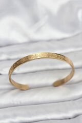 316L Çelik Gold Renk Ayetel Kürsi Yazılı Bileklik