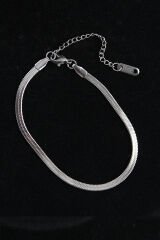 316L Çelik İtalyan Model Gümüş Renk Erkek Bileklik