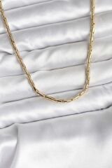 14K Gold Renk Kaplama Model CM Kadın Kolye