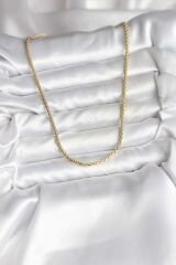 14K Gold Renk Kaplama Zincir Model CM Kadın Kolye