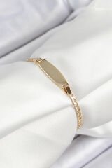 Pirinç Oval Model Gold Renk Xuping Bebek Künyesi