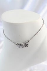 316L Çelik Gümüş Renk Yaşam Ağacı Model Kadın Halhal