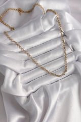 316L Çelik Gold Renk Kadın Kolye