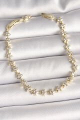 Pirinç Gold Renk Zirkon Taşlı Yıldız Model VIP Seri Kadın Bileklik