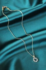 Yıldız Tasarım Gold Renk Kadın Kolye