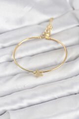 Yıldız Model Gold Renk Kadın Bileklik
