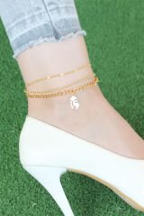 Rose Renk Zincirli Kadın Figürlü Hal Hal