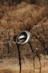 Otantik Emoji Tasarımlı Ayarlamalı Kadın Yüzük